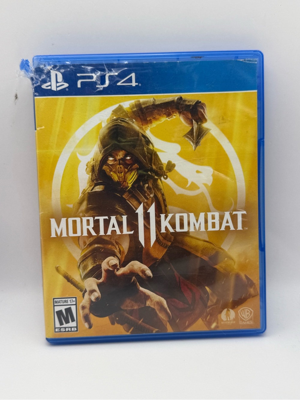 Sony PS4 Mortal Kombat 11 – Yellow Cover Art